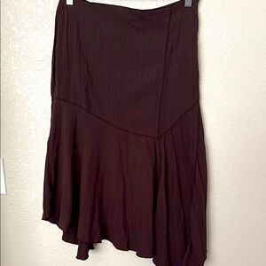 Elegant Brown Skirt